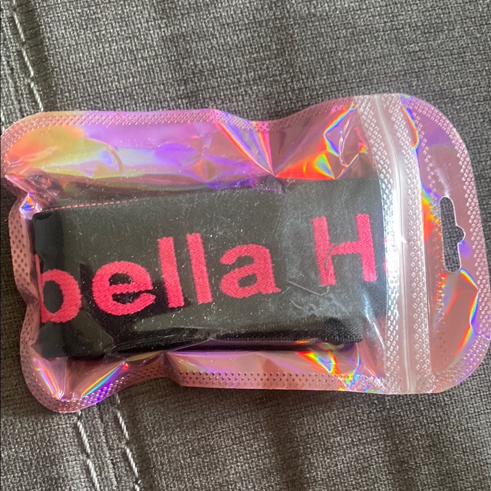 Black and Pink Headband